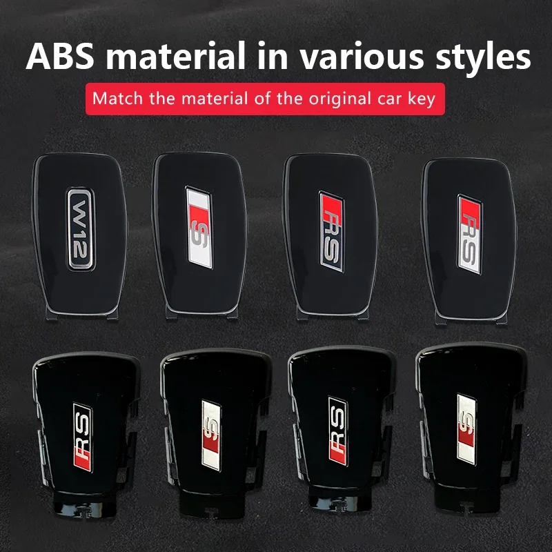 CS008044 para Audi A4 A5 05 07 08 TT A3 remoto RS S reemplazo MLB-Key carcasa trasera cubierta trasera esmerilada suave