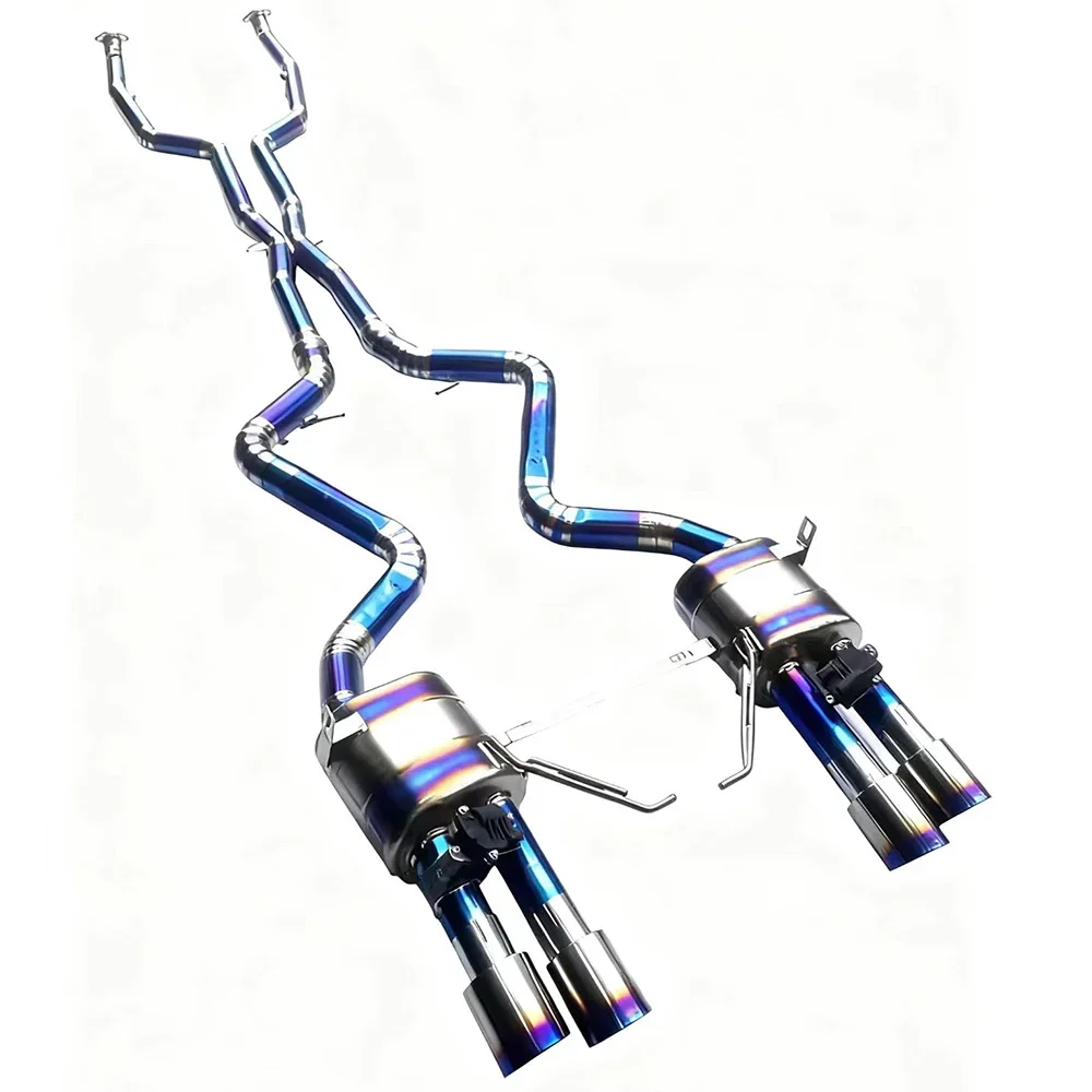 E92 M3 Full-System Titanium Valved Exhaust Pipe   Titanium Lightweight Advantage  Performance Enhancement