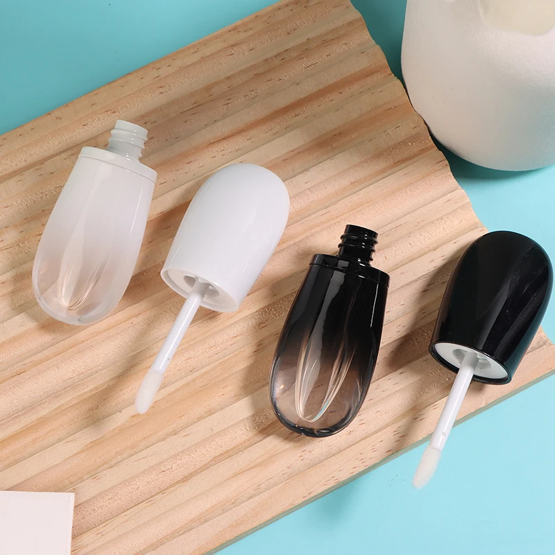 4ml Gradient Irregular Shaped Lip Gloss Bottle Plastic Refillable Bottles Liquid Lipstick Container Lipgloss Sample Empty Bottle
