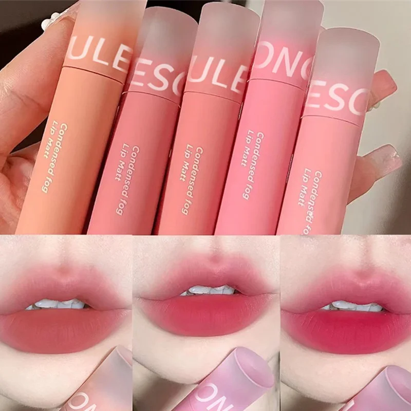 Lipstick Colorful Red Velvet Lipstick Waterproof Lipstick Matte Lipstick Brilliant Light Lip Gloss Rich Color Rendering Velvet