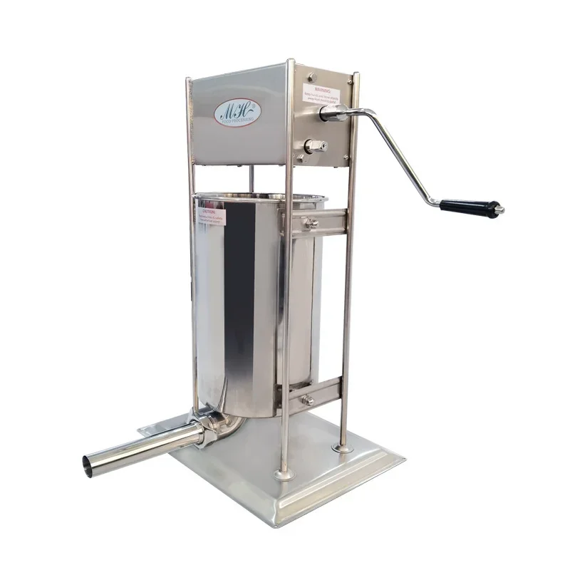 for 10L 15L Manual Sausage Stuffer Stainless Steel Sausage Maker Commercial Home Sausage Filling Machine