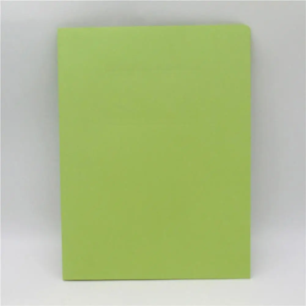 School Paperwork Organizer Color-coded A4 Double File Folder with Business Card Slot for Paperwork Organization Visual Appeal