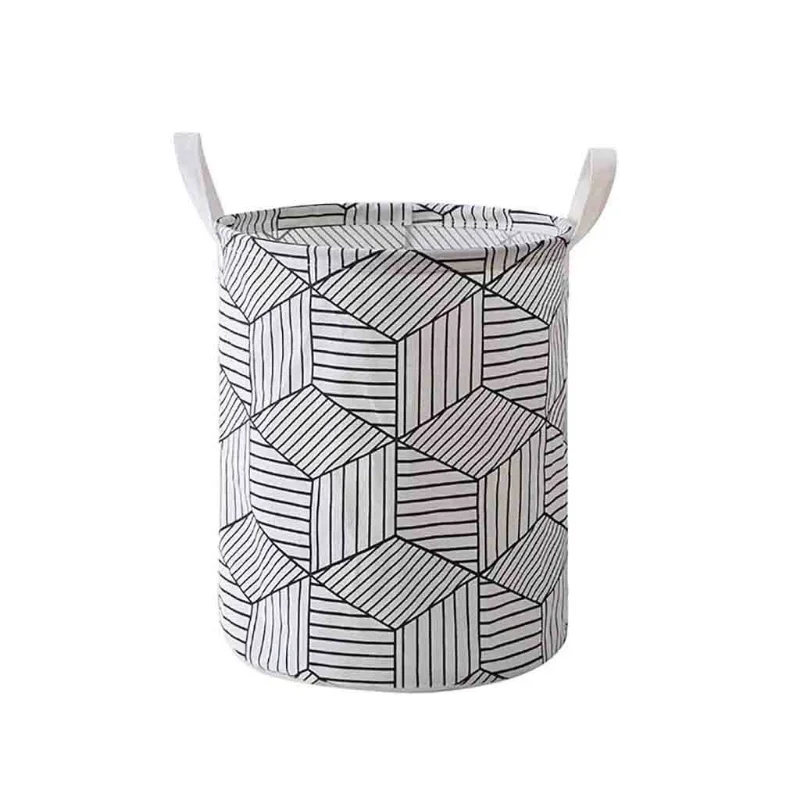 Large Capacity Clothing Laundry Basket Bag Folding Laundry Basket Clothes Storage Bag Children Toy Storage Bucket Waterproof