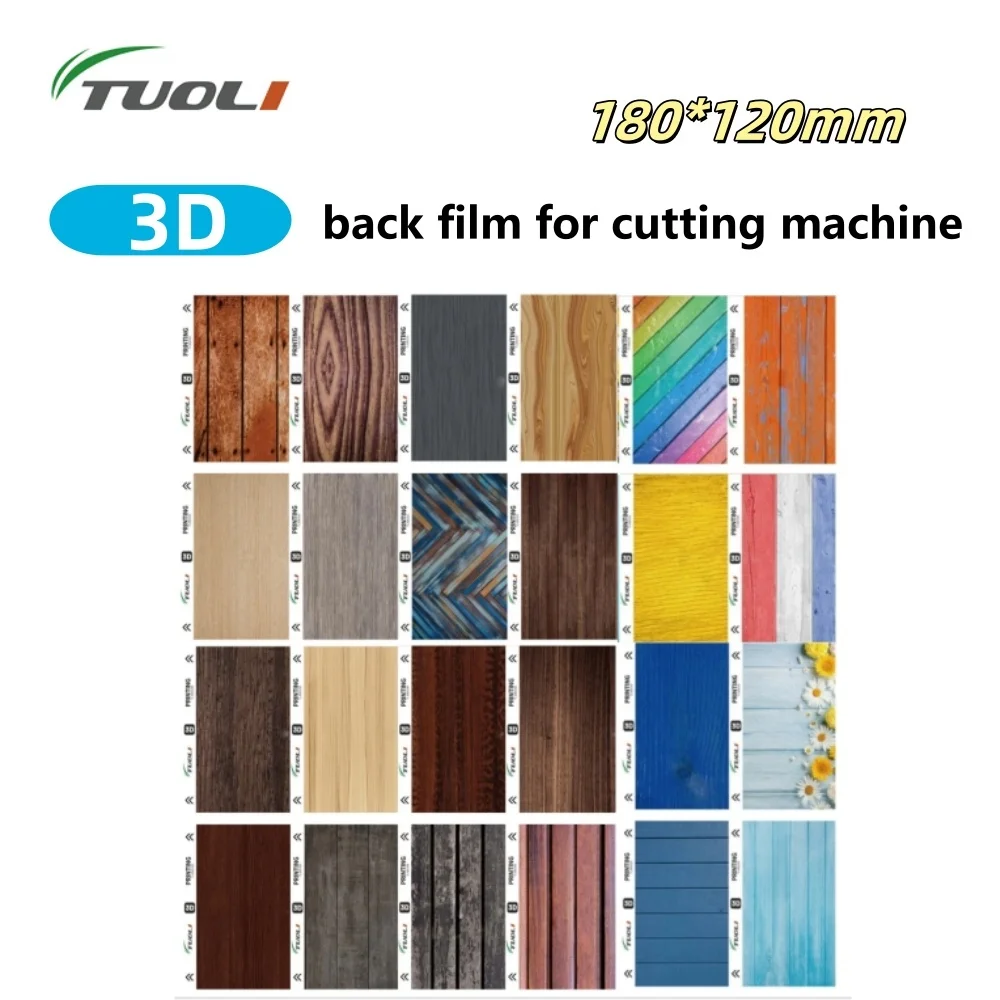 

TUOLI Wood Grain Series PVC Film for Mobile Phone Back Full Cover TL-168 Hydrogel Screen Protector Skin Rear Sticker Sheets