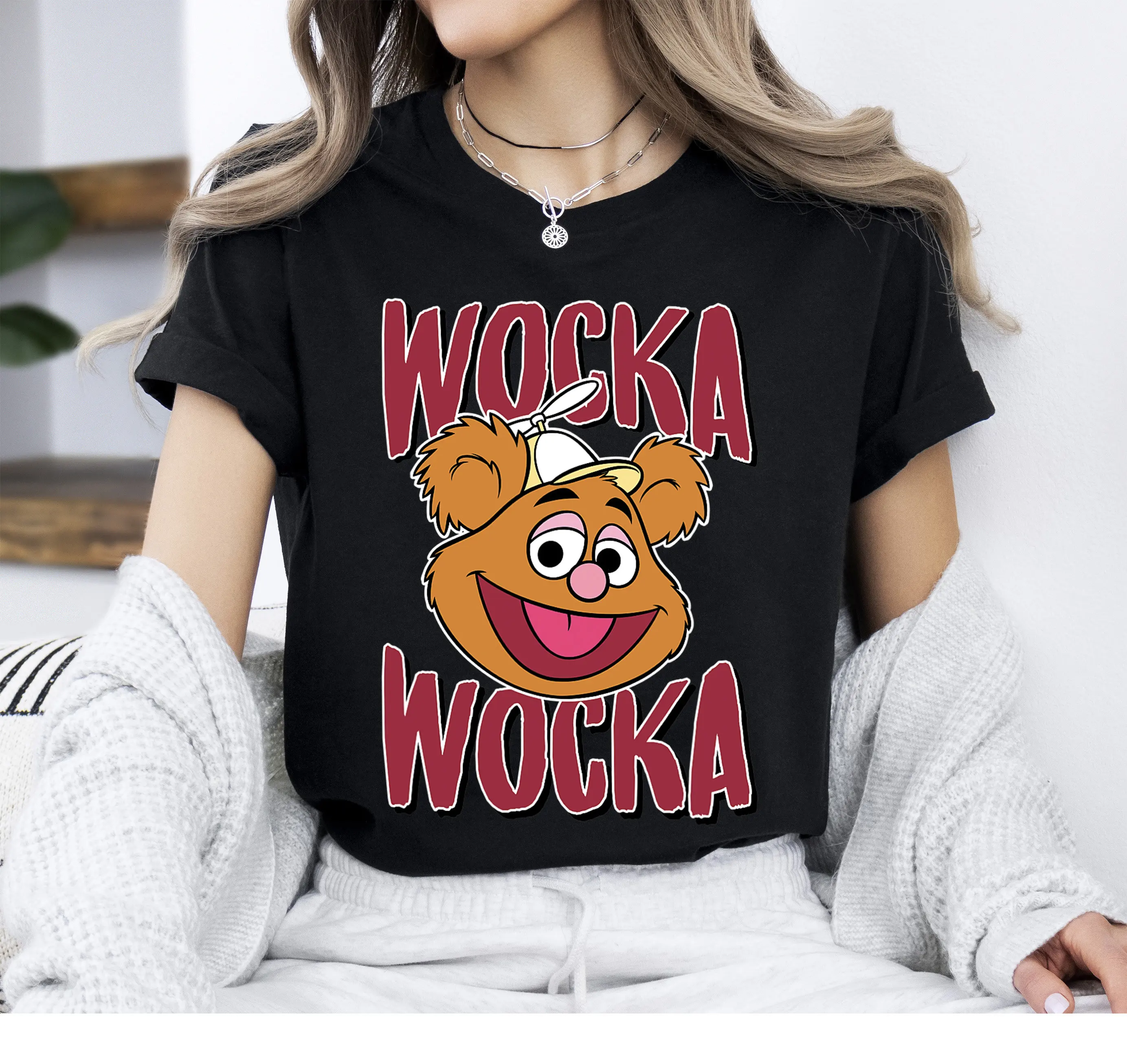 Disney Muppet Babies Wodka Wodka Fozzie T-Shirt, Disneyland Family Matching Shirts, Magic Kingdom, WDW Epcot Theme Park