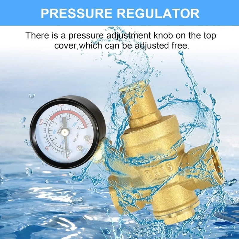 Giải pháp điều chỉnh áp suất đồng thau inch DN15 cho các môi trường khác nhau
