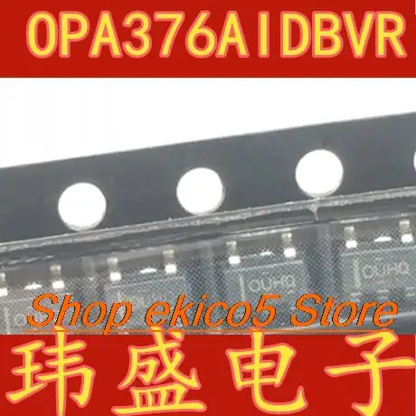 10pieces Original stock   OPA376AIDBVRG4 OPA376AIDBVR OPA376 BUQ SOT23-5