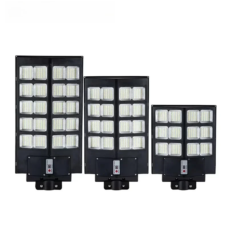 Lampu Jalan Terintegrasi Tenaga Surya Sensor Tubuh Manusia Model Mercedes-benz Teknik Rumah Tangga Lampu Taman Luar Ruangan Lampu Dinding LED Lampu hemat energi Lampu tahan air Lampu kecerahan tinggi Lampu daya tinggi