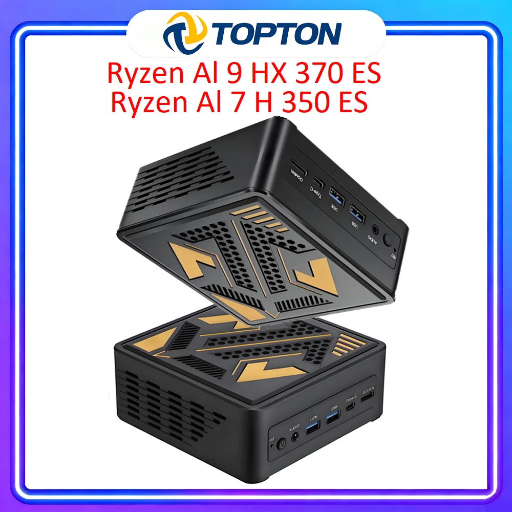新型ゲーマーミニPC OCuLink AMD Ryzen AI 9 HX 370 AI 7 H 350 ES