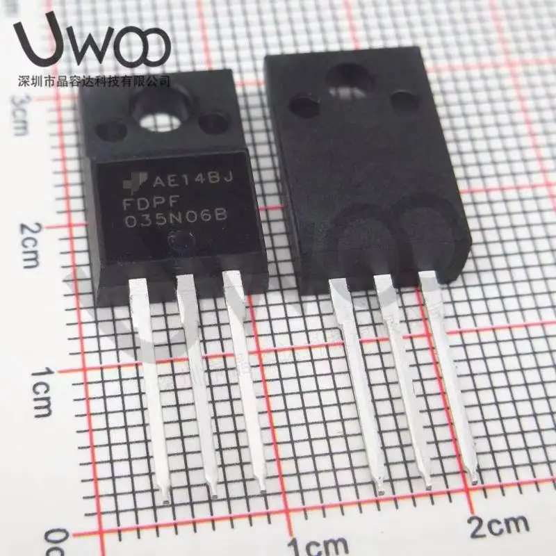 

10 шт. 100% оригинальный запас, новый FDPF035N06B 88A 60 В TO220F