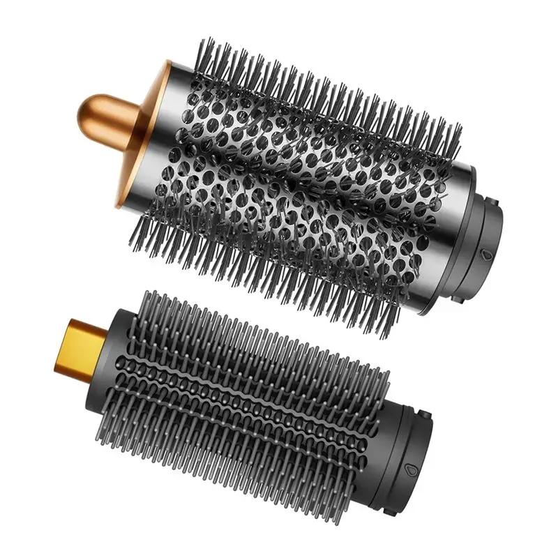 

【SIMPLE】Upgraded Large Round Brush And Round Volumizing Brush Set For Dyson Airwrap HS01 HS05 HS08 Curling Iron Attachment Acces