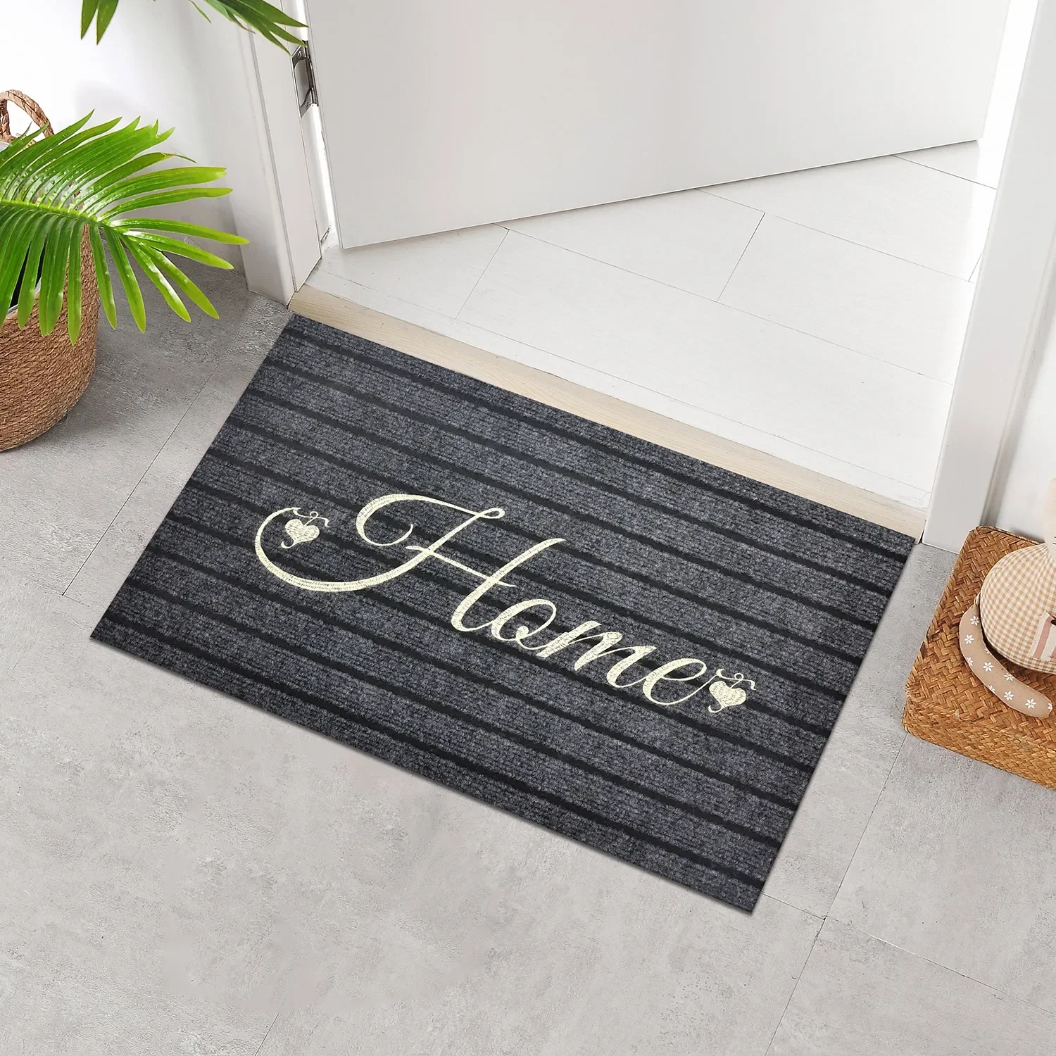 Seven-Stripe High-Quality Doors Door-Rubbing Feet Scraping Mud Floor Mats Kitchen Mats Non-Slip Carpet