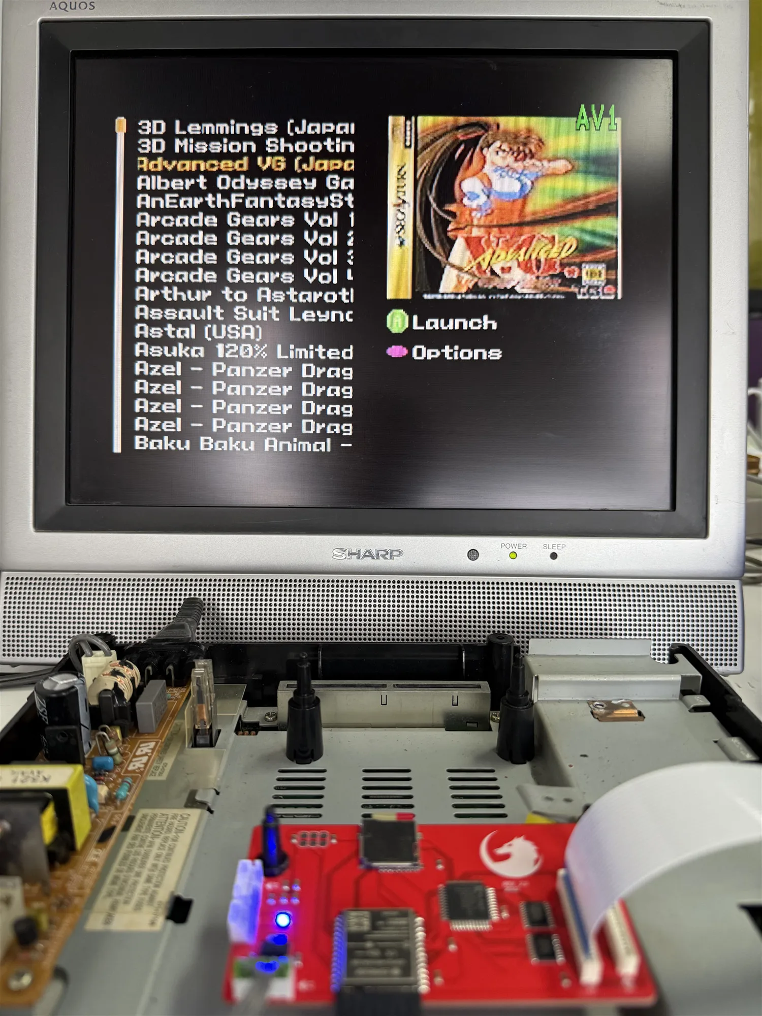 لوحة Fenrir Sega Saturn ODE SAROO PHOEBE RHEZ Wuxi OED/CD Switcher SS MODE