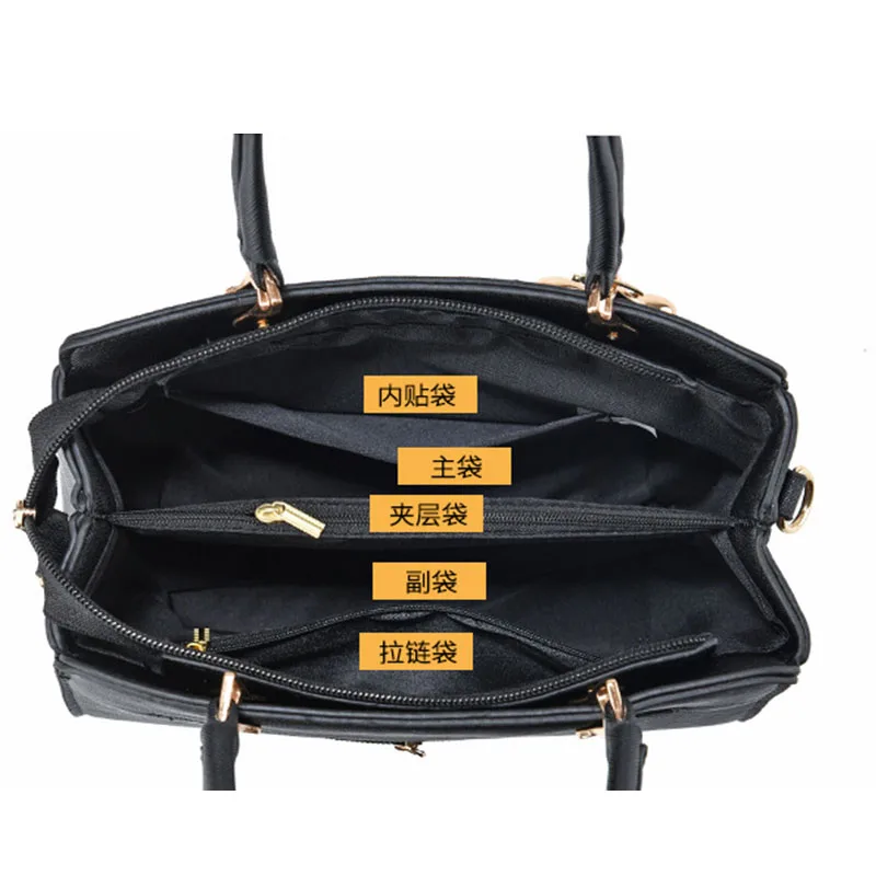 New Women bag Shoulder bag Handbag for women 2026 Crossbody bag pattern PU Portable bucket bag ladies messenger bag - Image 5