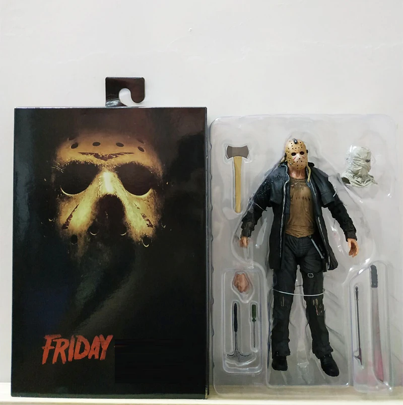 The Classic Horrible Movie NECA Jason Voorhees Action Figures Toys Scary Doll Horror Gift