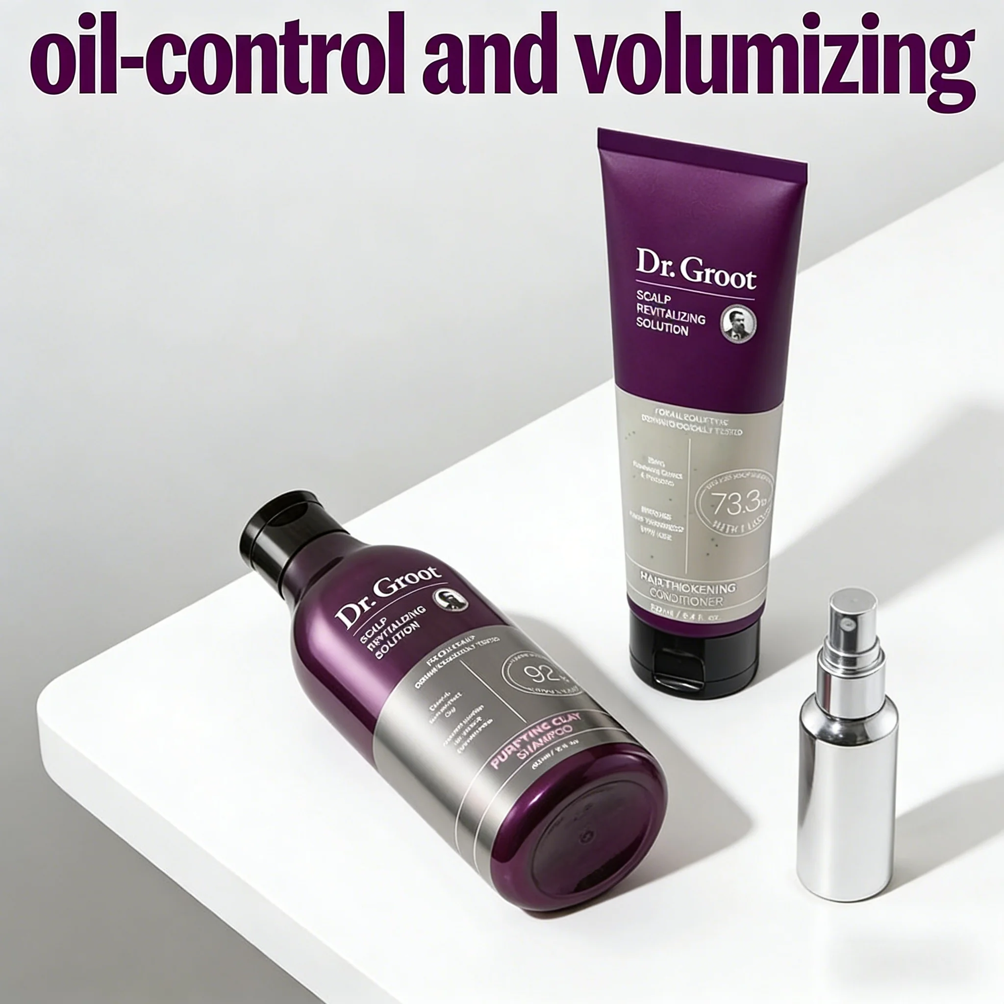 

Dr.Groot Anti Hair Loss Shampoo Conditioner Oil Control Moisturize Dandruff Removal Thickening Smooth Repair Perm Damaged Hair