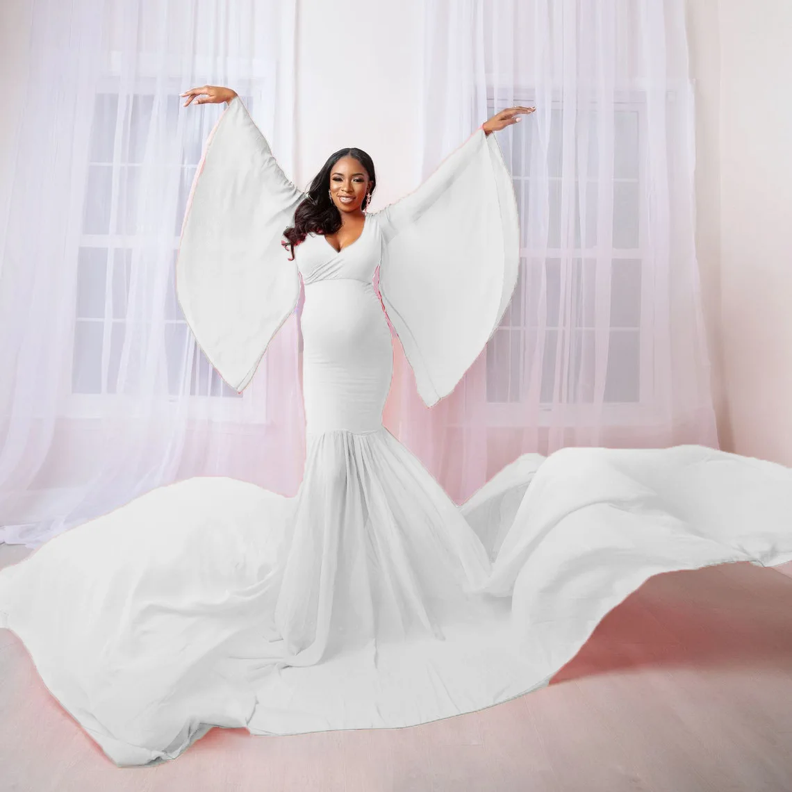 

Платье для беременных, элегантные платья для фотосессии, женские тюлевые сексуальные длинные платья для фотосессии для беременных, платье для детского душа