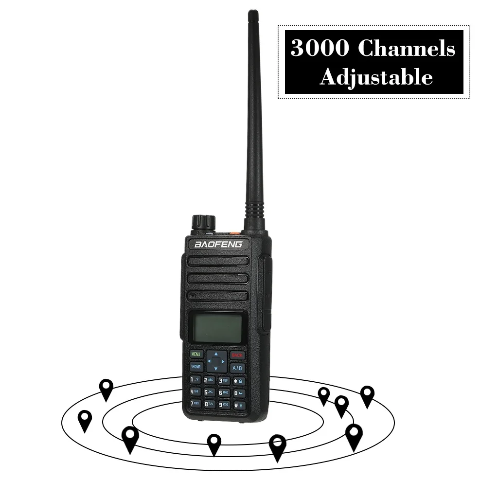 2022 new Baofeng DMR 5W high power dual frequency radio for Baofeng DM1801 digital radio two-way walkie-talkie