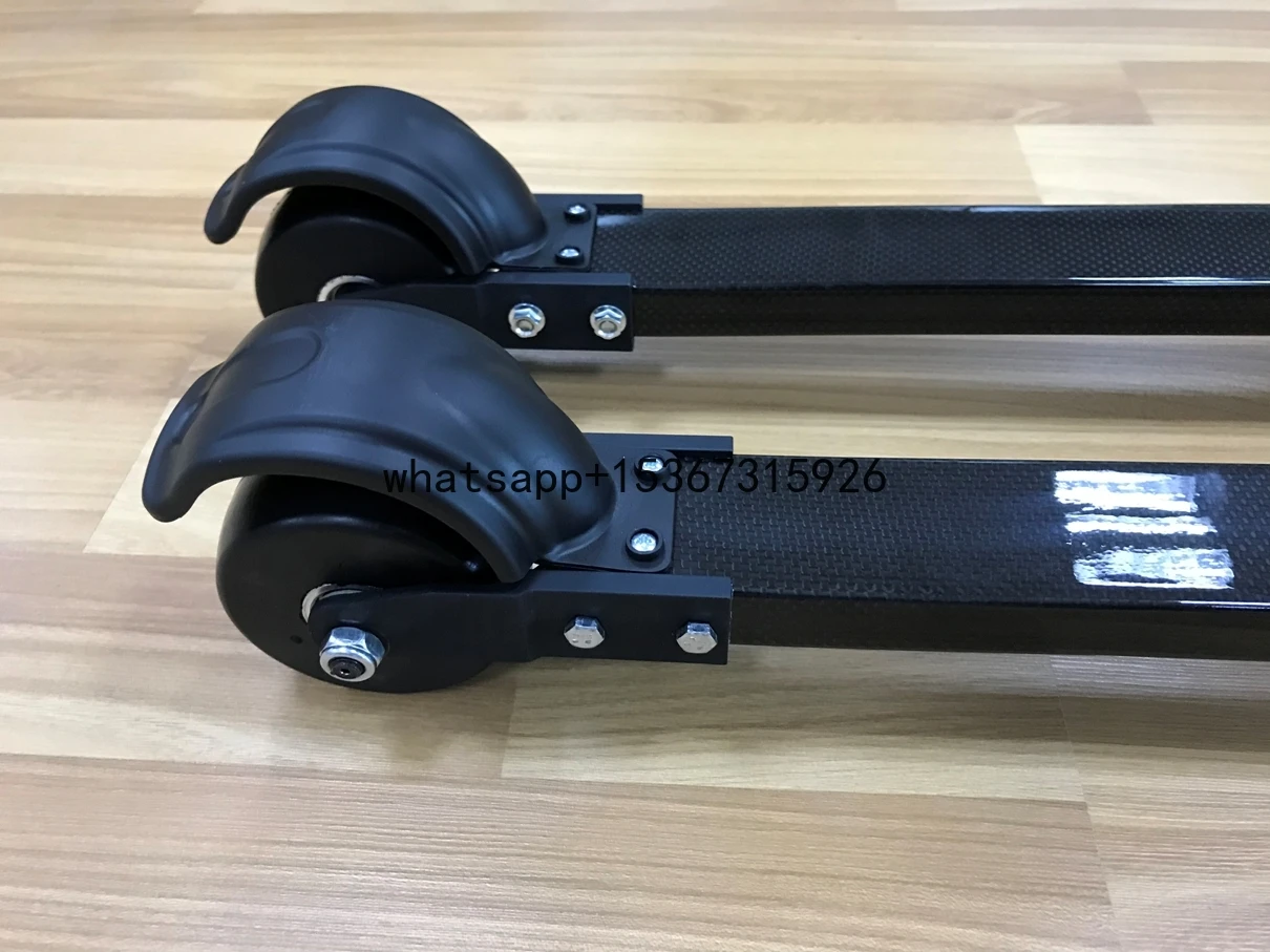 Carbon Roller Ski Classic Skate Two Wheel Roller For Summer Skiing