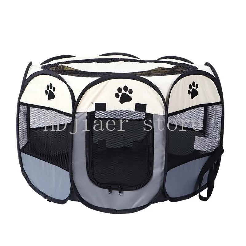 

Pet Fence Octagonal Dog Cage Foldable Pet Nest