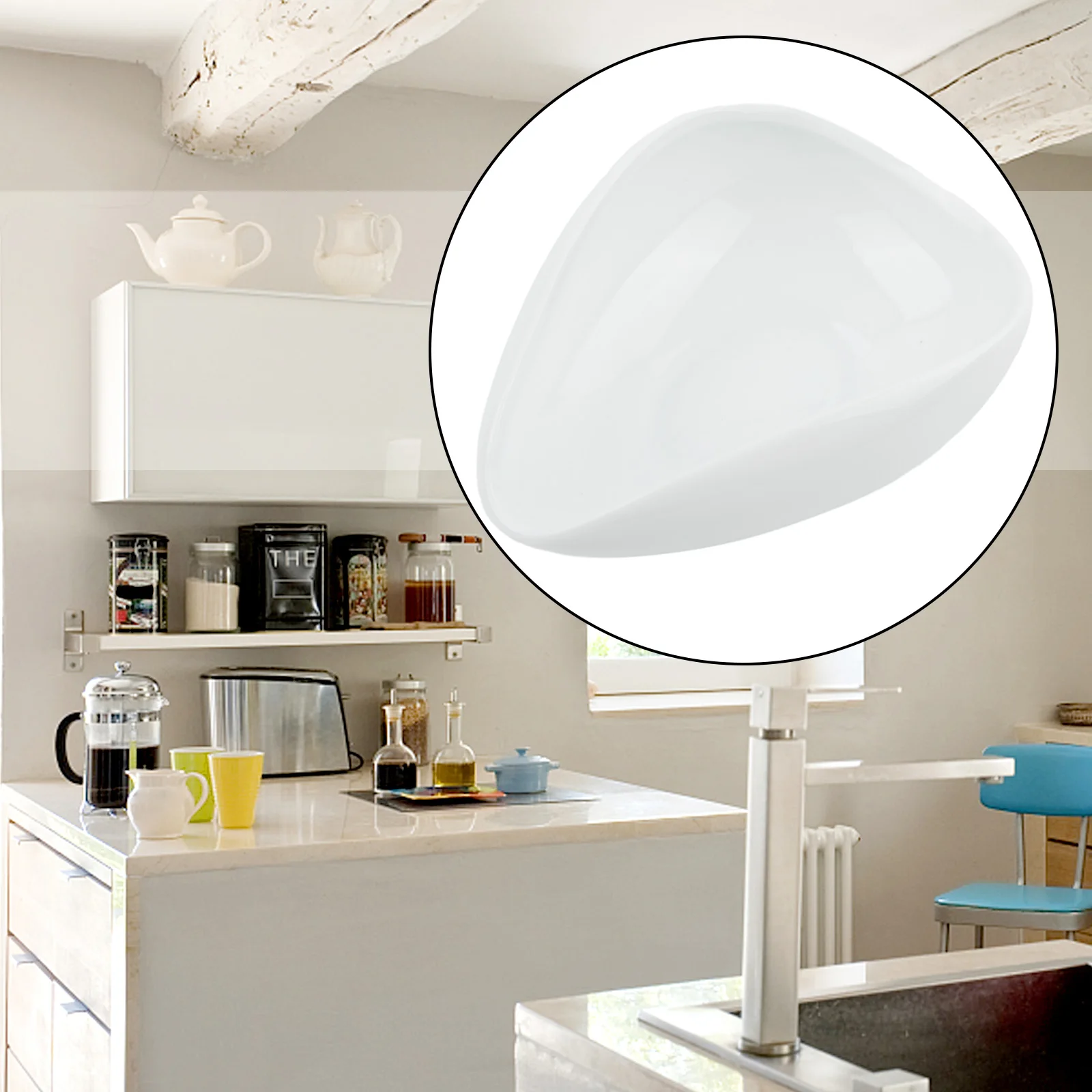 Pottery Tea Scoops Dosing Cup Rounded Tapered Spout Unique Appearance Pottery Office Kithchen Reliable Material