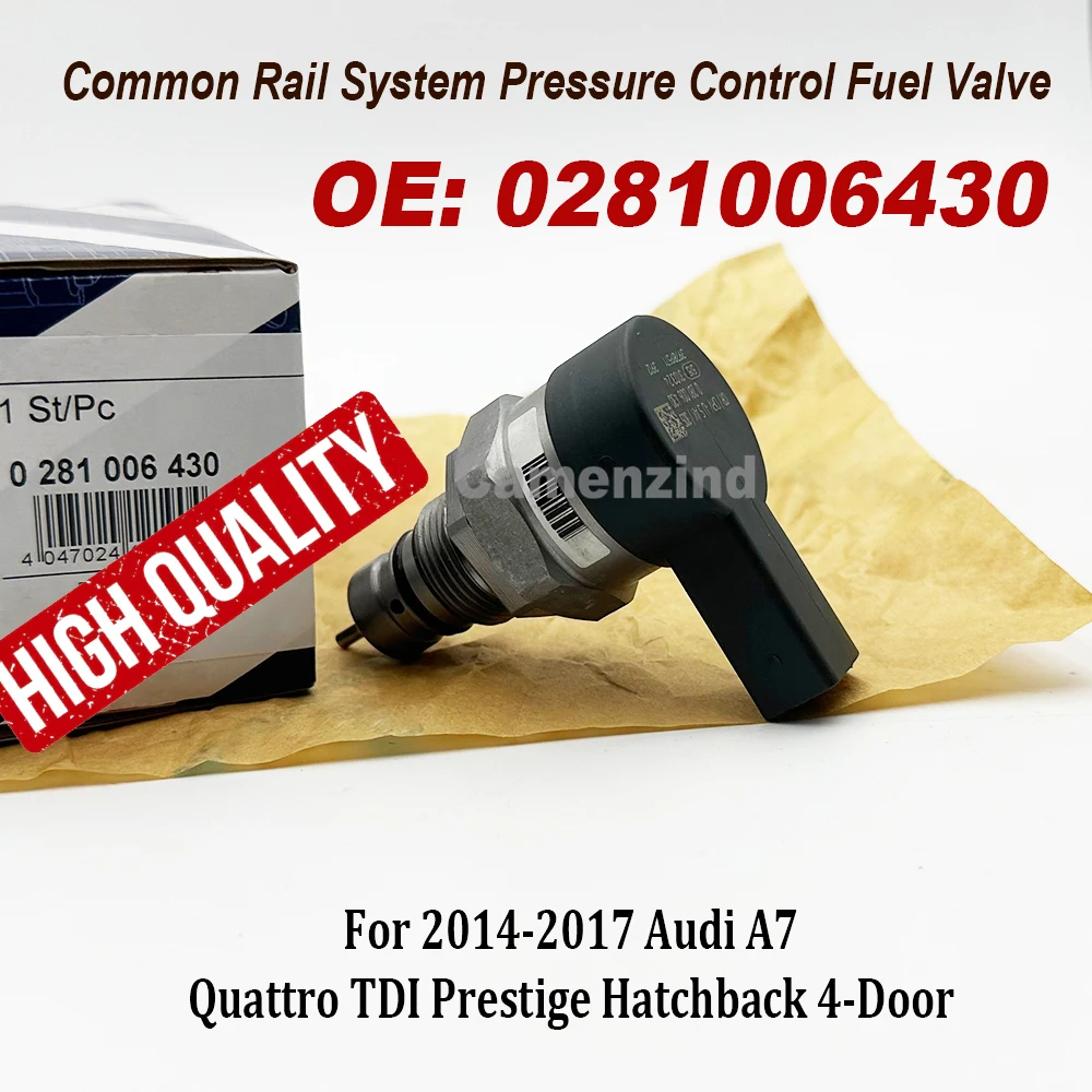 

НОВЫЙ 0281006430 Топливный клапан контроля давления 057130764AM 281006430 для Audii A7 Quattro TDI Prestige Hatchback 4-дверный 2014-2017