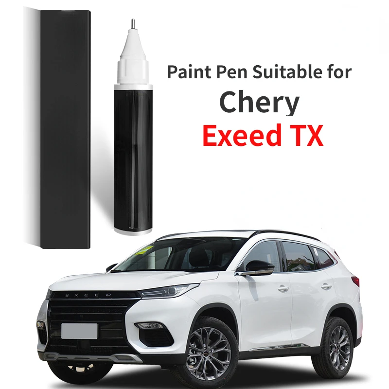 Paint Pen Suitable for Chery Exeed TX Paint Fixer Pearl White Special Exeed Car Supplies Modification Accessories Complete