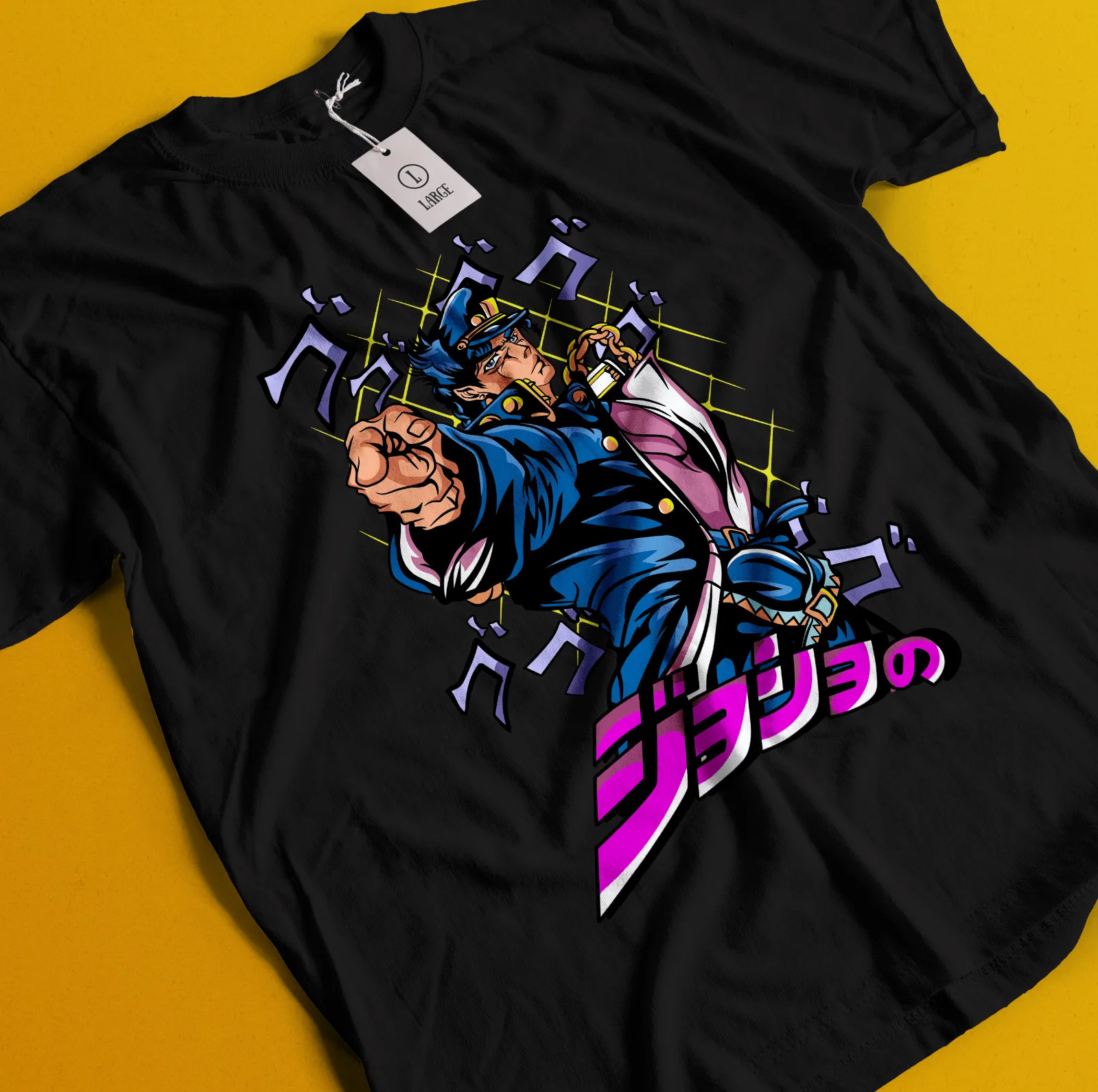

Jojo's Bizarre Adventure T-shirt Anime Manga Graphic Design Shirt Tee All Size