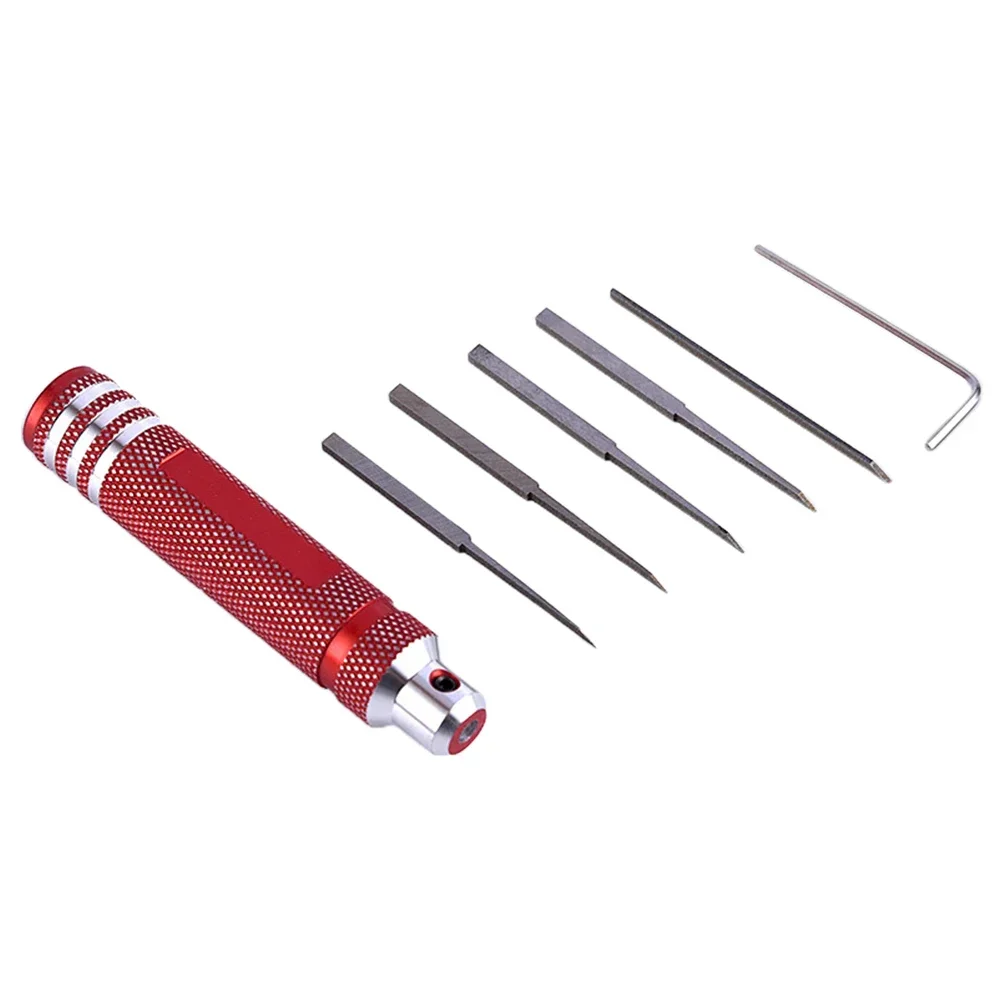 Prime Model Scriber With Blade Carved Scribe Line Hobby Cutting Tool Chisel 5 Replace Blades Set For Car Airplane Tool Parts