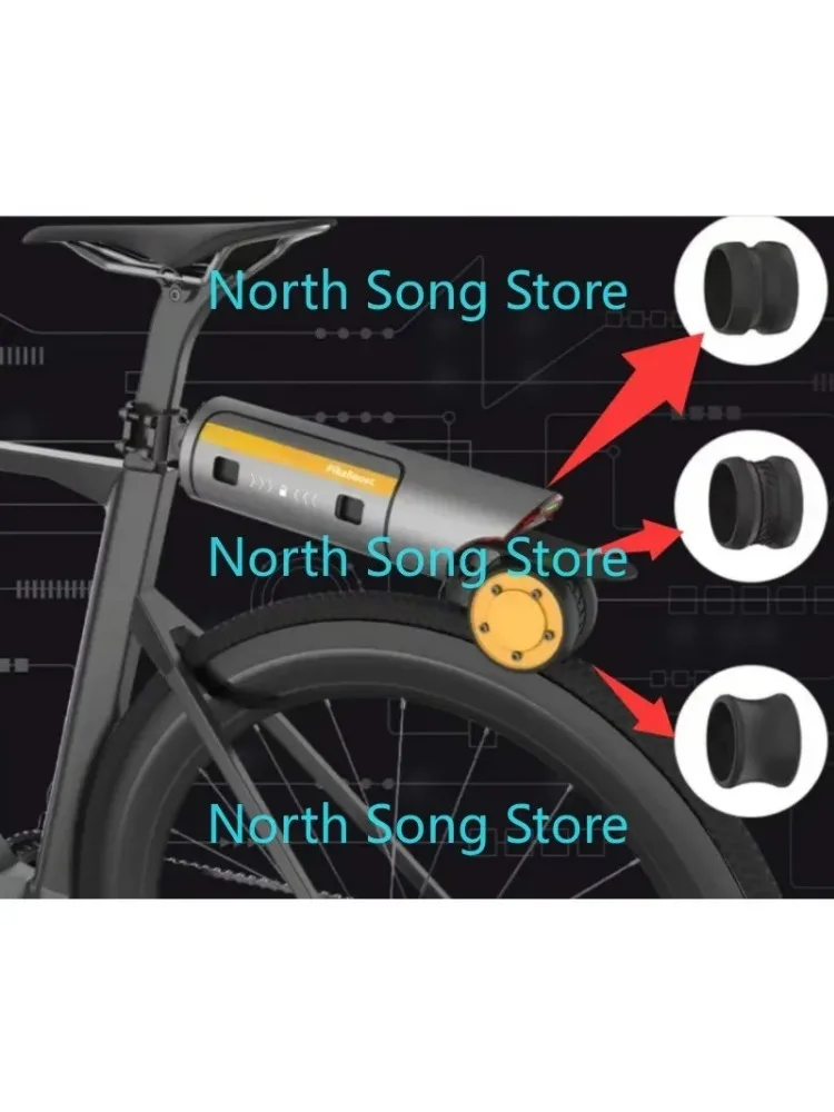 AliExpress 2Pcs Pika Boost2 Bicycle Mountain Bike Modification Electric Special Friction Booster Wheel Rotating Wheel Parts