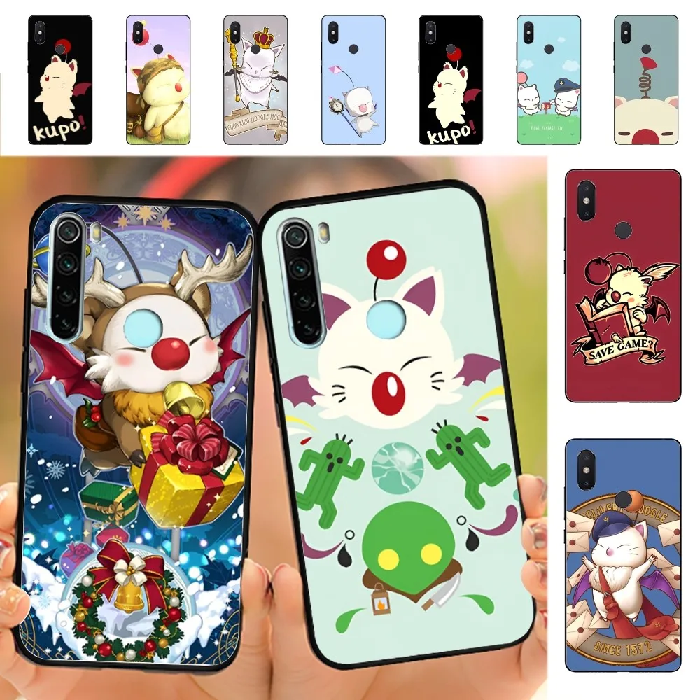 Moogle Final Fantasy Phone Case For Redmi Note 4 X 5 A 6 7 8 T 9 9S 10 11 11S 11Epro Poco M3 pro