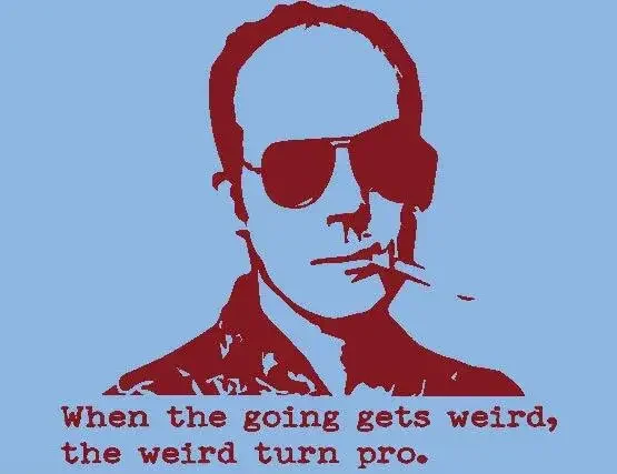 Fear and Loathing Dr. Gonzo 420 Bukowski Latest Men T Shirt Fashion Printed T-Shirt Men Cotton 3Dt-Shirts
