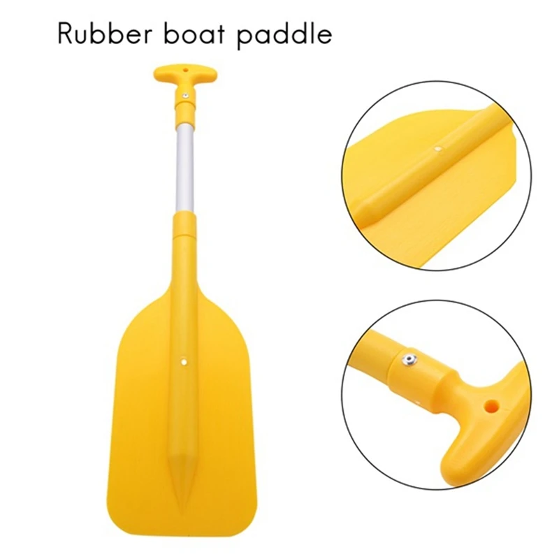 AU04 -Telescopic Paddle Portable Collapsibles Adjustable Aluminum Alloy Oar Safetys Boat Accessories,2Pcs