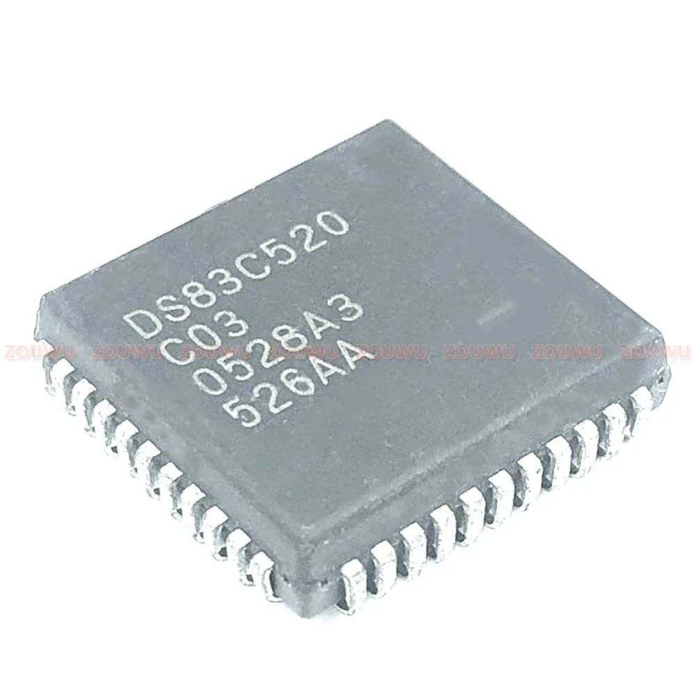 5PCS~50PCS/LOT DS83C520C03 DS83C520 PLCC44 100% original authentic