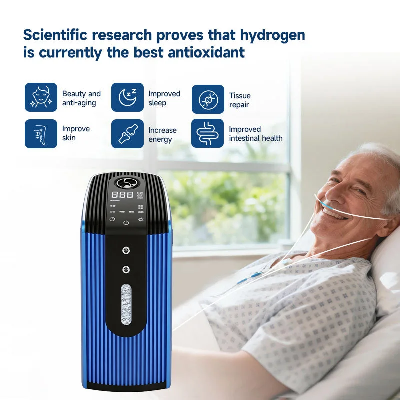 Factory Direct Hydrogen Inhaler 450ml 1500ml  Antioxidant Care Hydrogen generator 99.99% Purity for Rehabilitation Centers