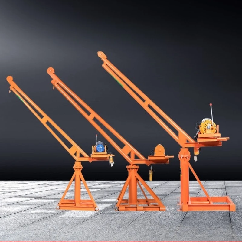 

Crane household crane small electric lift building decoration hoist 220v