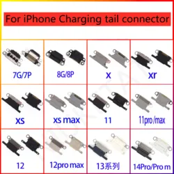 Mini USB Jack Charging Port Charger Dock Connector Flex For iPhone 7 X XS 11 Pro 11Pro max 12 13 mini 12/13 14 Pro max 14Plus