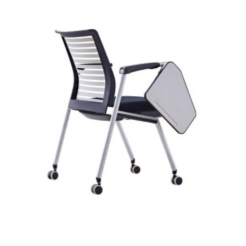 Training chair with writing board foldable table board table and chair integrated