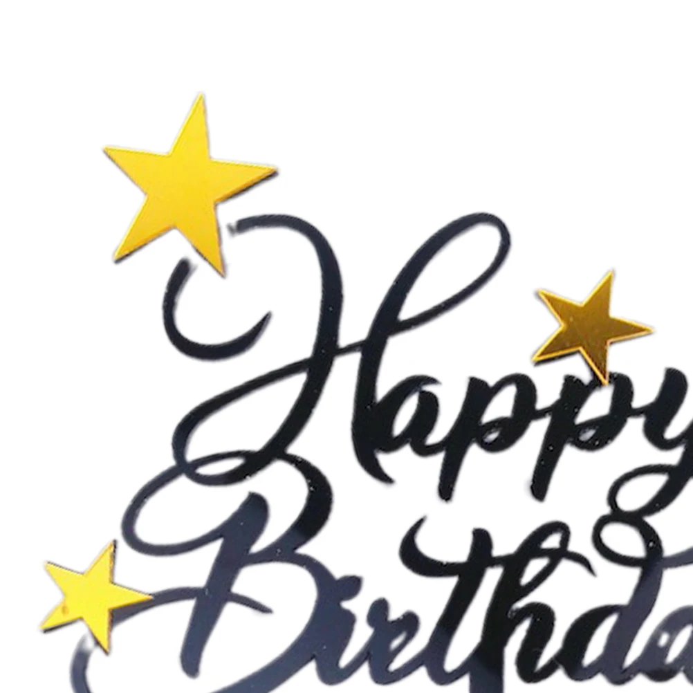 

Cute Cake Decoration Picks Star Toothpicks Birthday Toppers Dessert Supplies Safe Material For Cake Cupcake