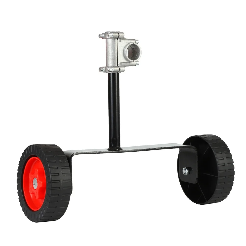Lawn Mower Support Wheel Mounting Bracket Designed for Side Installation on 26mm and 28mm Diameter Wheel Axles