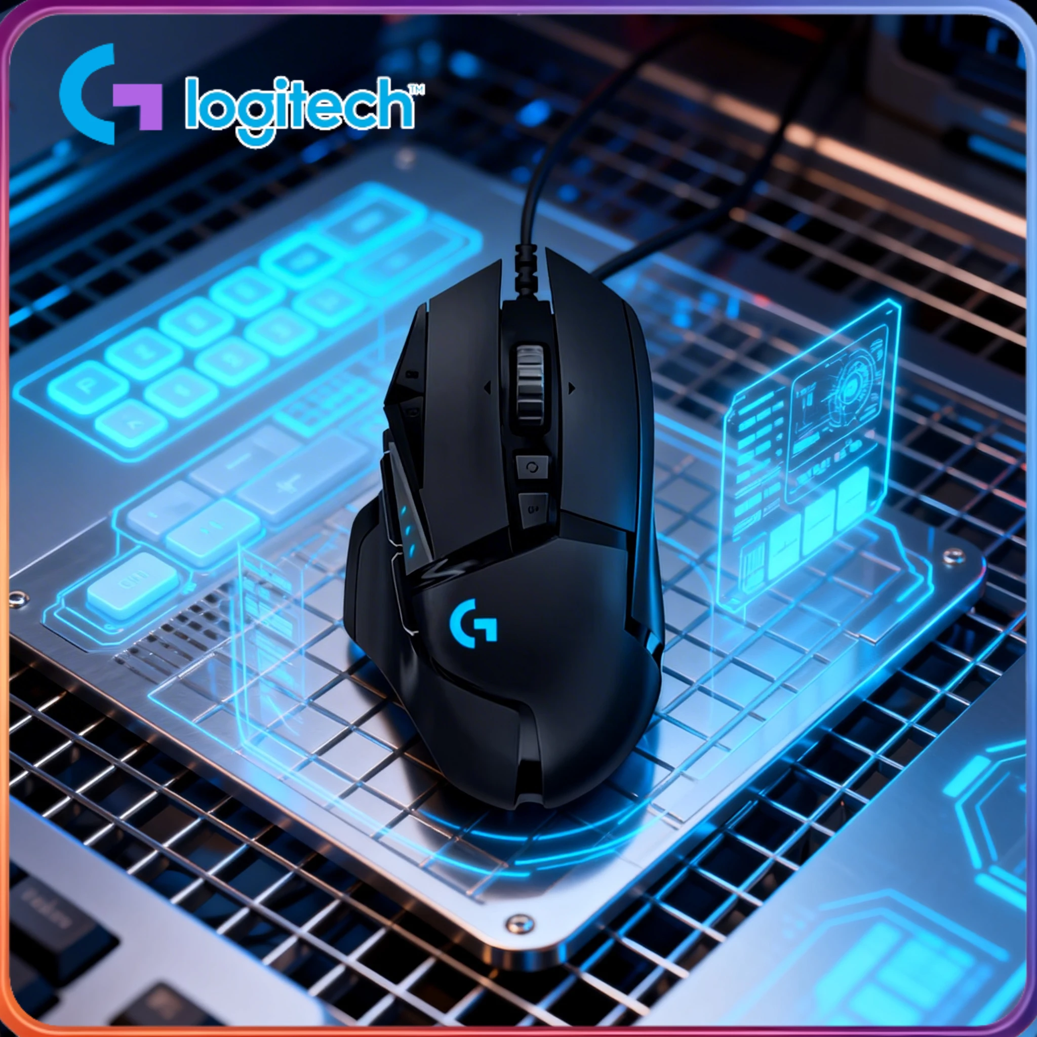 Precise motion capture with Logitech G502/G402, zero positioning error.
