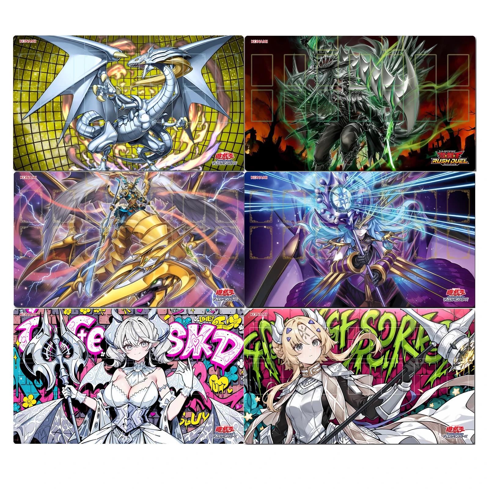 

600X350X2Mm Diy Yu-Gi-Oh! Shaddoll Card Battle Mat Ygo Blue Eyes Настольная игра для одного игрока Карточная пластина Duel Plate Боевой коврик Подарочная игрушка