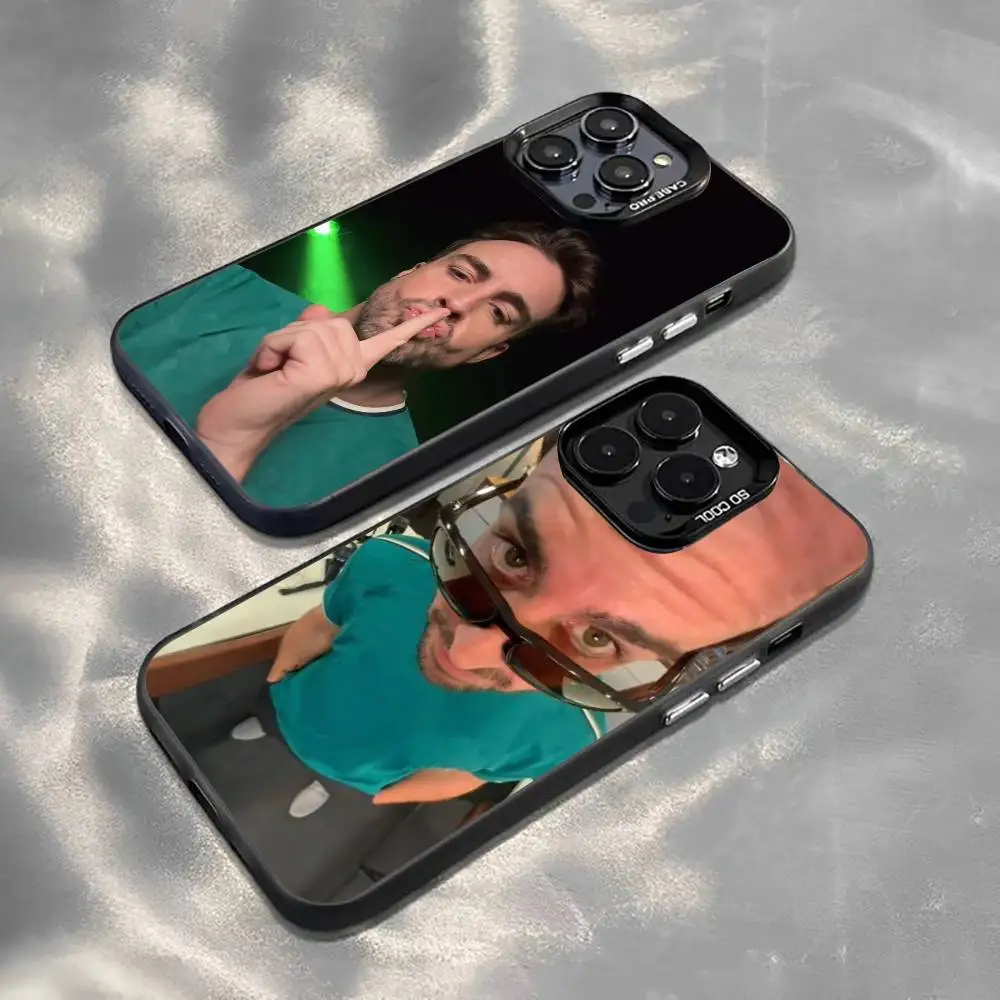 

14 D-Driver F-FernandoA-Alonso Phone Case For iPhone 17,16,15,14,13,12,11 Plus,Pro Max,XS,Colorful Silver Phone case Funda Cover