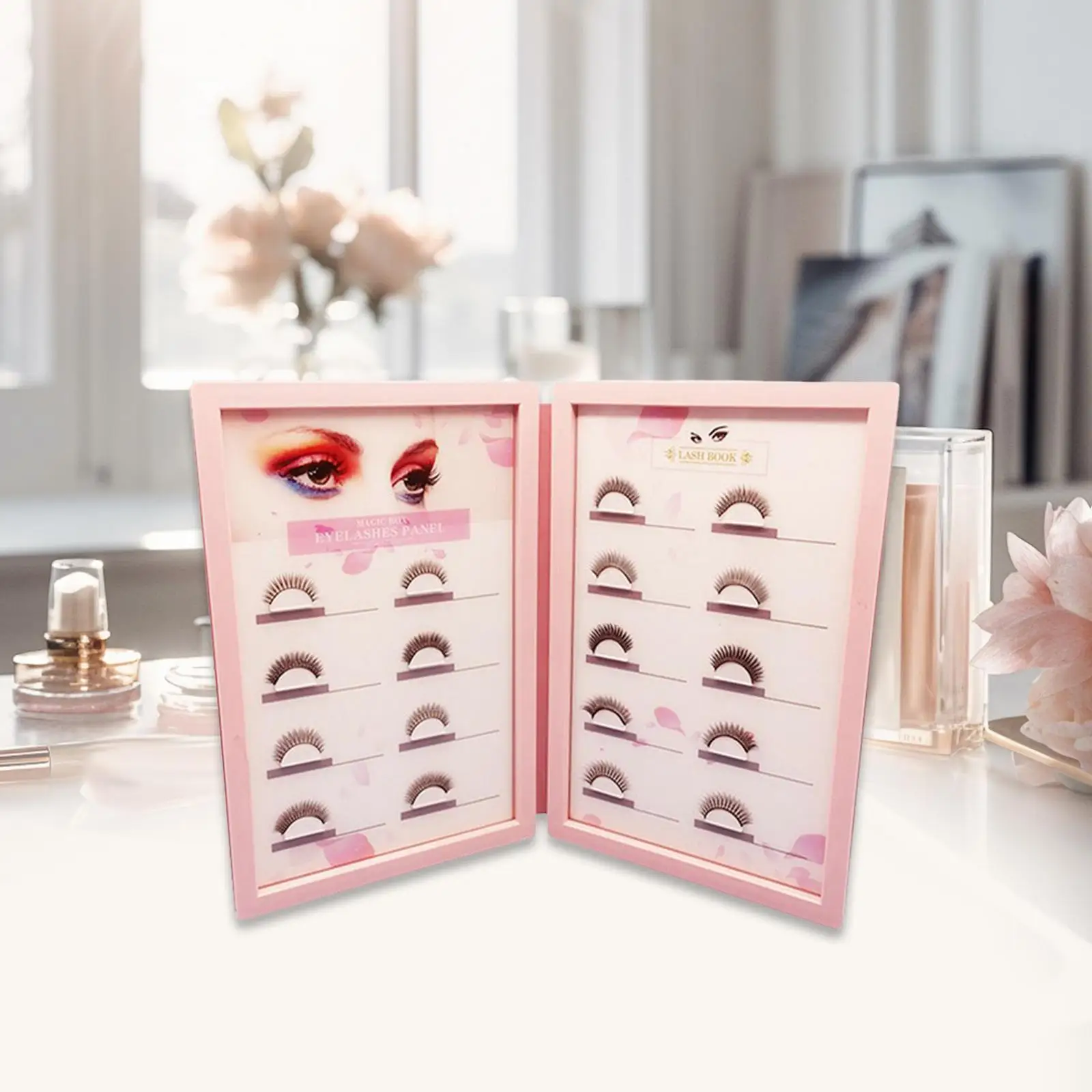 

False Lash Storage Book Empty Case for Shop Beauty Salon Personal Exhibition