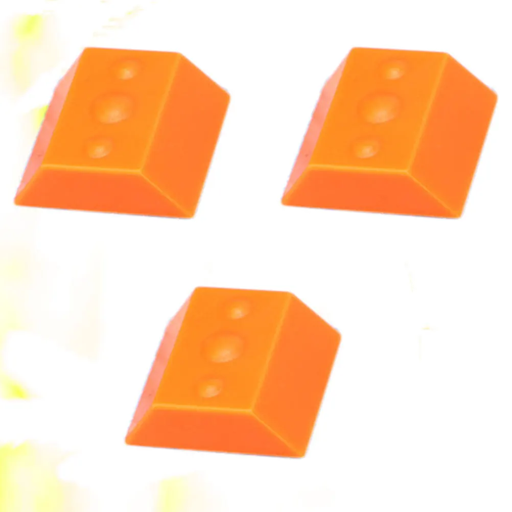 3 قطع من قطع الورق الصغيرة المتينة، أداة تشذيب شريط شفاف للطلاب والفنانين، صور سكرابوكينغ باللون البرتقالي