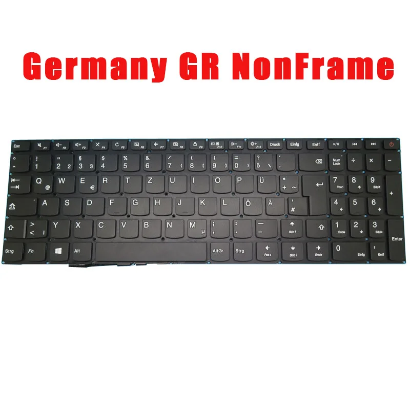 

Keyboard For Lenovo 110-15ACL 110-15AST 110-15IBR Germany GR Italy IT Nordic NE Russia RU SN20K82020 SN20K82052 SN20K82054