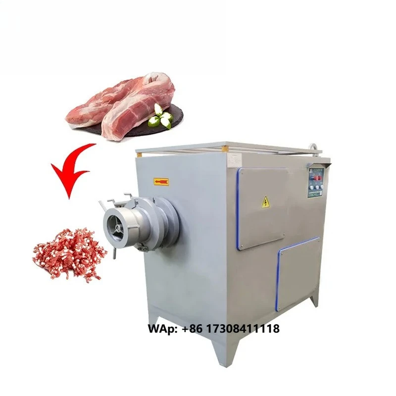 Commercial 32/42/52 Large Electric Fish Meat Chicken Bone Grinder Large Fresh Meat Grinder Frozen Meat Chopping Machine