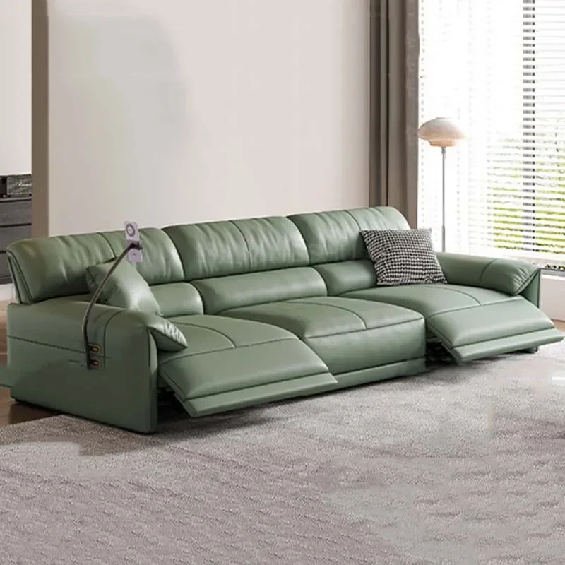 Design Filler Wohnzimmersofas Braun Hohe Rückenlehne Einzigartiges Luxus-Elektrosofa Lounges Lazy Designer Woonkamerbanken Furniture