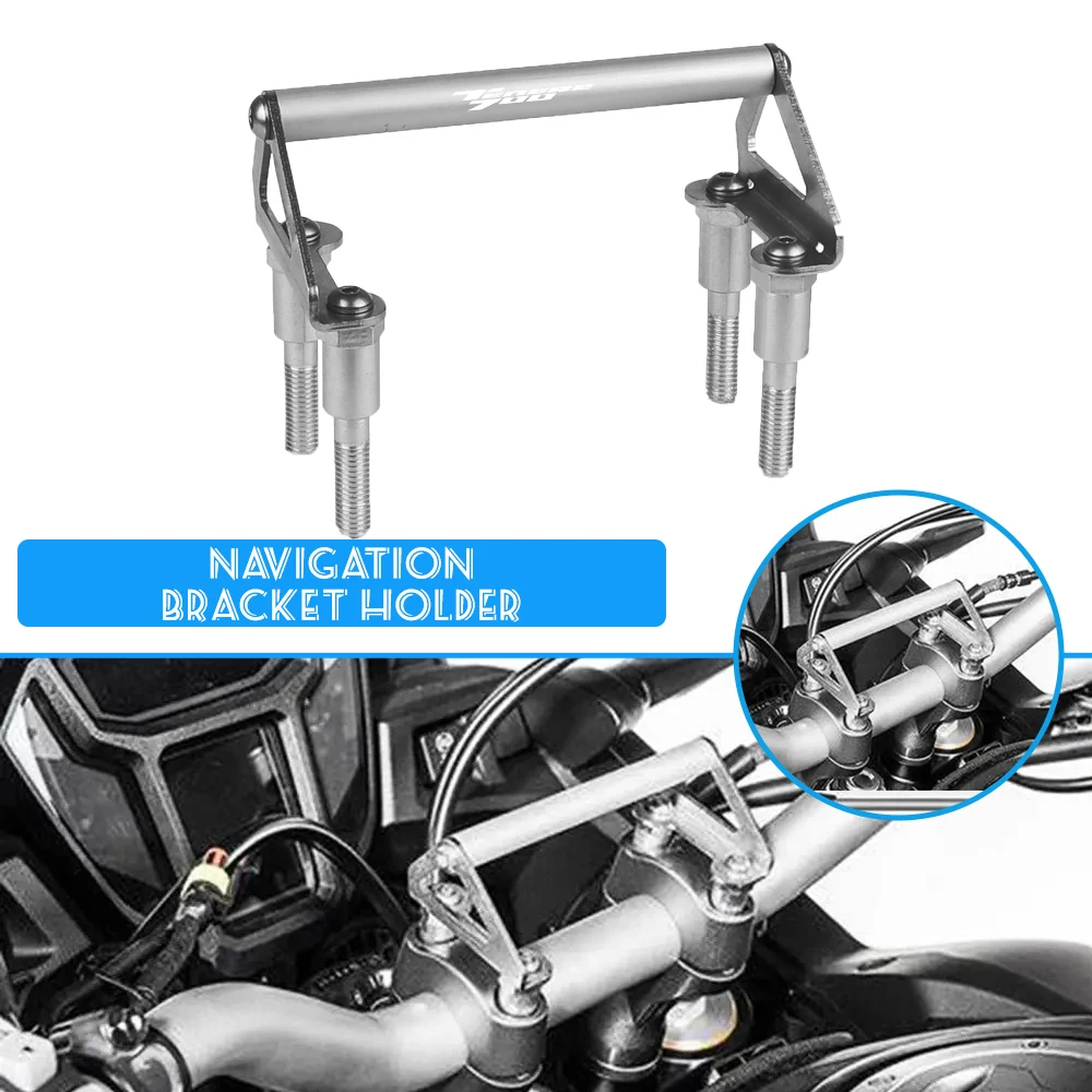 Tenere700 Navigation Bracket Holder Phone GPS Mount Stand Adapter For Yamaha Tenere 700 T7 Rally XTZ700 XT700Z 2019-2024 2023