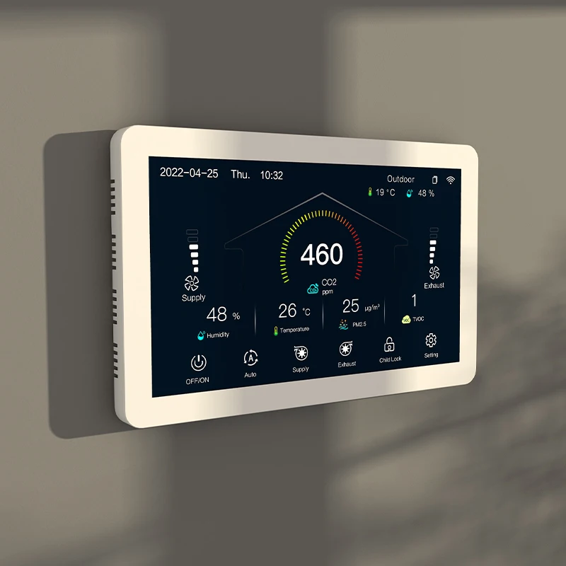 WIFI TUYA App Control HVAC System Controller Smart Controller for heat recovery ventilation unit